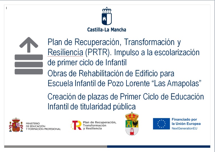 Cartel plan de recuperación, transformación y resiliencia